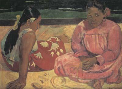 Paul Gauguin Tahitian Women on the beach (mk07) Spain oil painting art